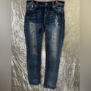 Miss Me Mid-Rise Easy Ankle Skinny Jeans – Size 27